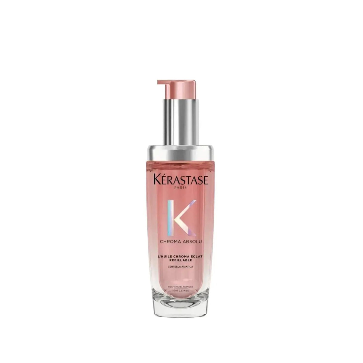 Kerastase Chroma Absolu L'Huile Chroma Eclat Hair Oil for Colored Hair - Luxurious Nourishment & Protection - 75ml Refill by Beauty Care Bag