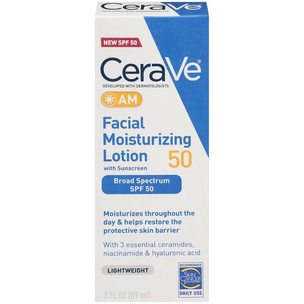 CeraVe Facial Moisturizing Lotion, With Sunscreen, Broad Spectrum SPF 50 by Pasteur Pharmacy
