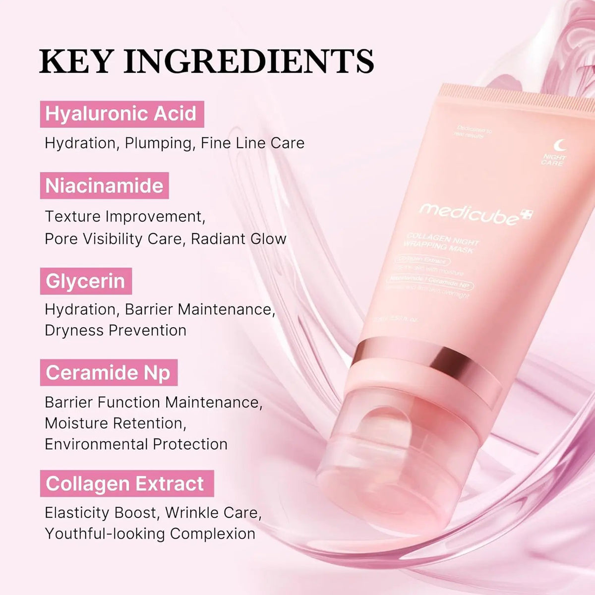 Medicube Collagen Night Wrapping Mask by AsiaBeautyMall