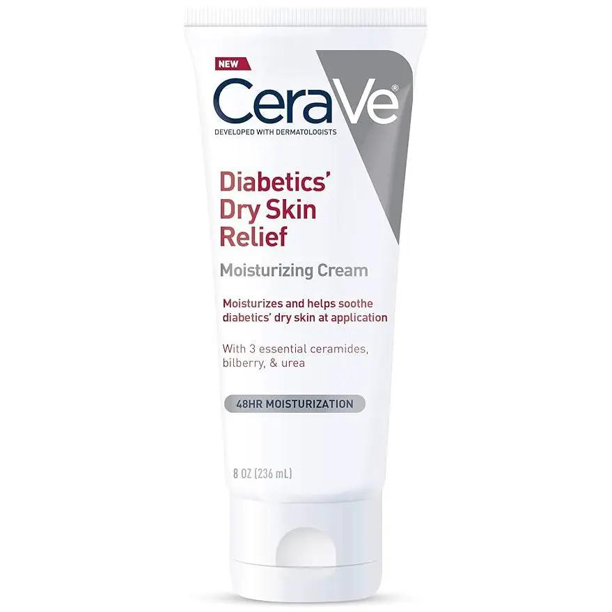 CeraVe Diabetics Dry Skin Relief Moisturizing Cream 8 Oz by Pasteur Pharmacy