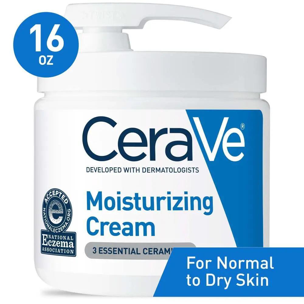 CeraVe Moisturising Cream With Pump For Normal To Dry Skin - 453g by Pasteur Pharmacy