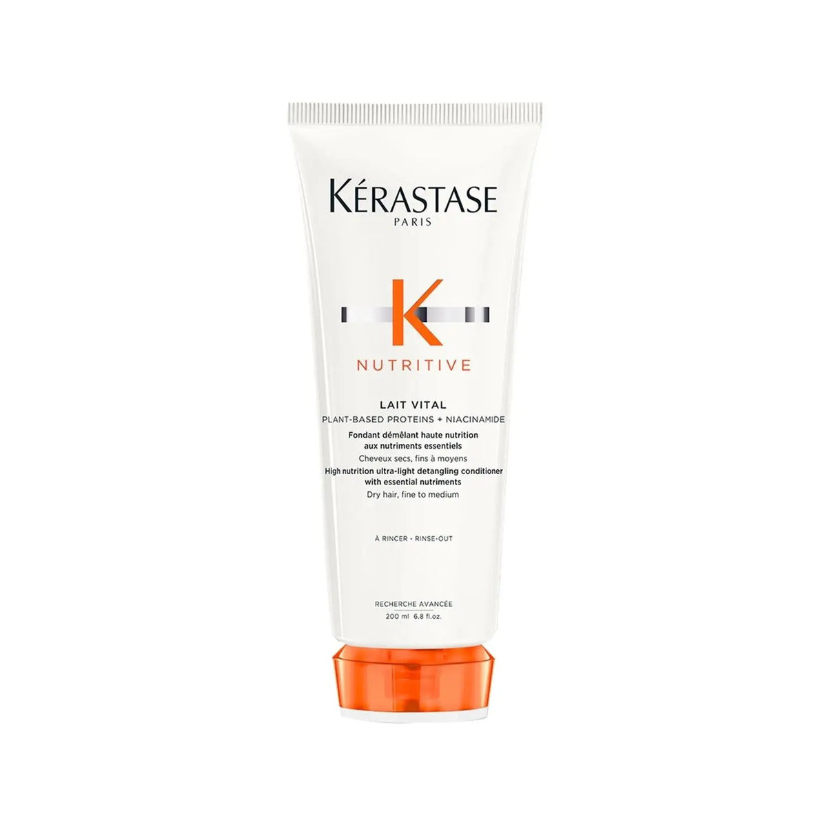 Kerastase Nutritive Lait Vital Hair Cream for Dry Hair - 200ml, Nourishing & Moisturizing Properties by Beauty Care Bag