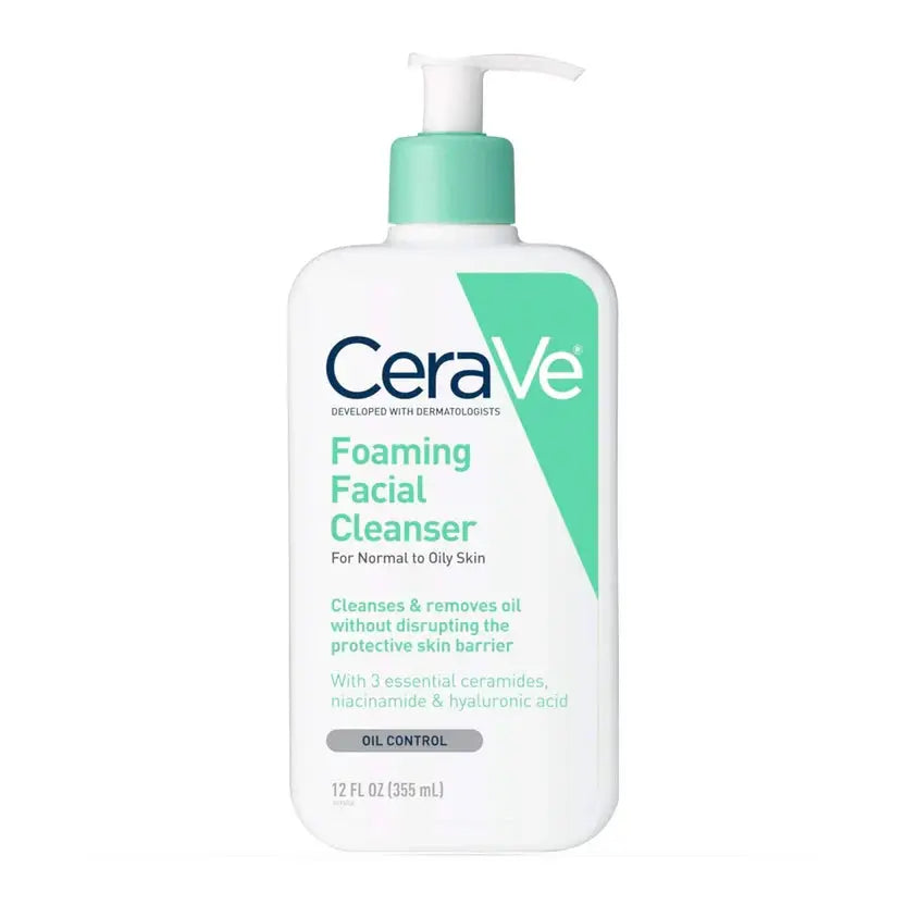 CeraVe Foaming Facial Cleanser, Liquid, 12 oz by Pasteur Pharmacy