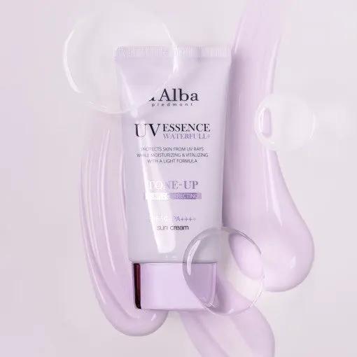 d'Alba Waterfull Tone-Up Sun Cream (Purple) 50ml SPF50+ PA++++ by Seoulia