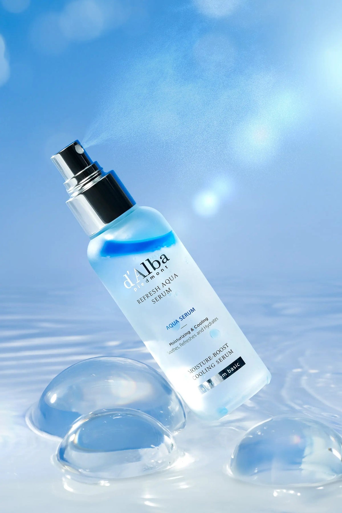 d'Alba White Truffle Refresh Aqua Serum (Moisturizing & Cooling) 100ml by Seoulia