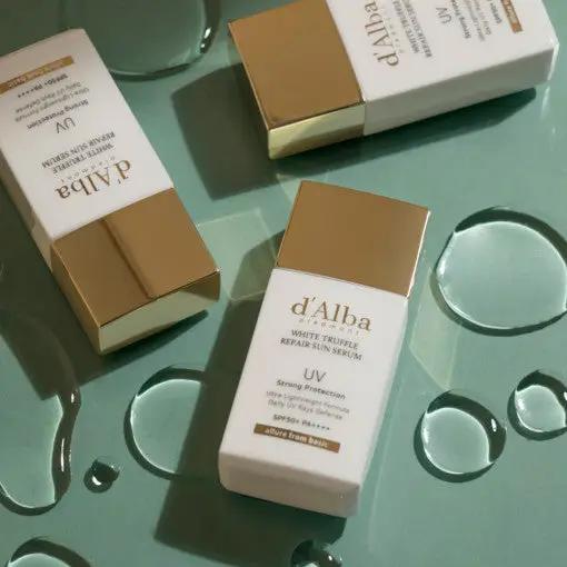 d'Alba White Truffle Repair Sun Serum 35ml by Seoulia