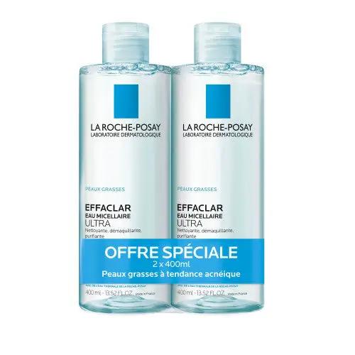La Roche-Posay EFFACLAR Ultra Micellar Water for Oily Skin by Paris Pharmacy