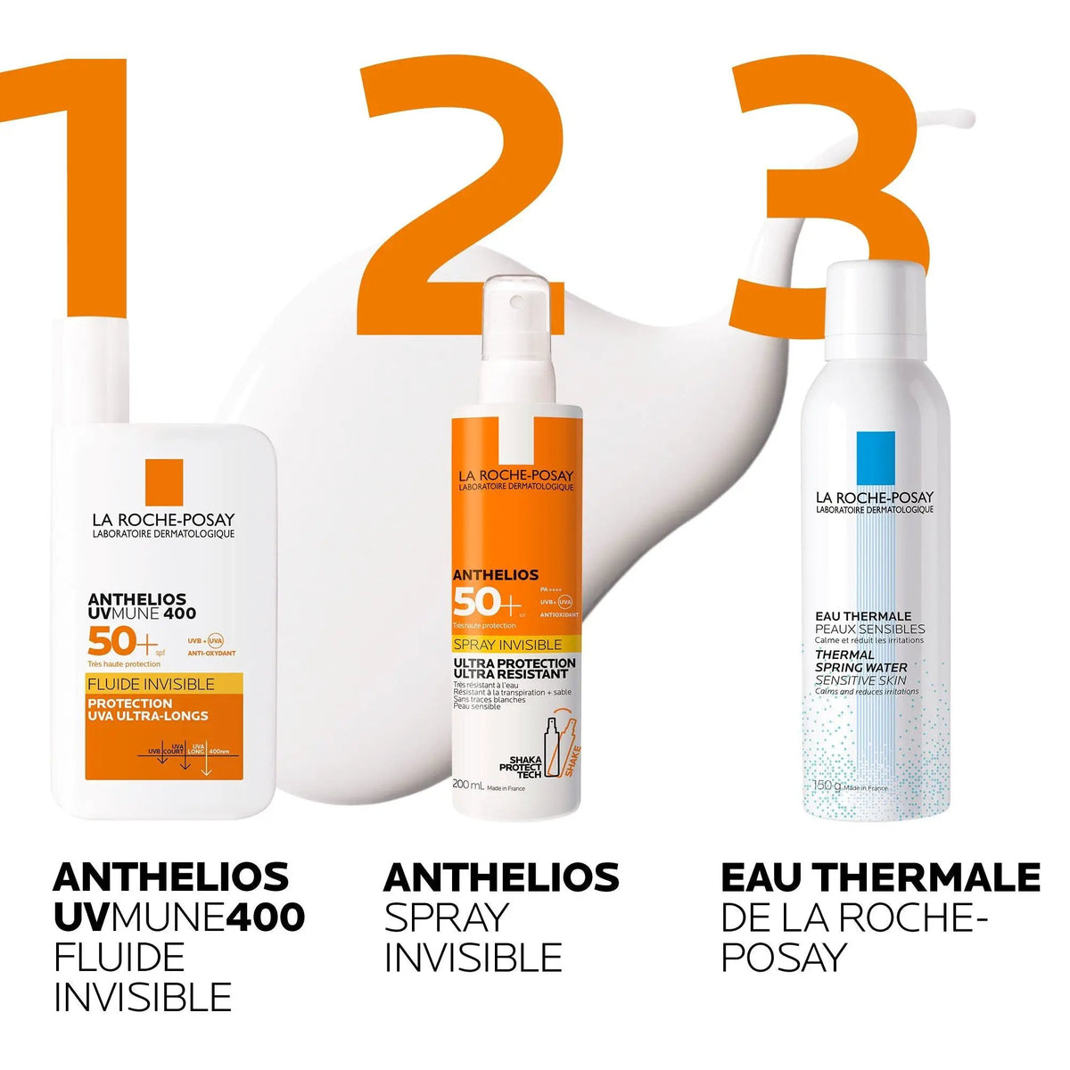 La Roche-Posay Anthelios UVMUNE 400 Invisible Fluid SPF 50+ by Paris Pharmacy