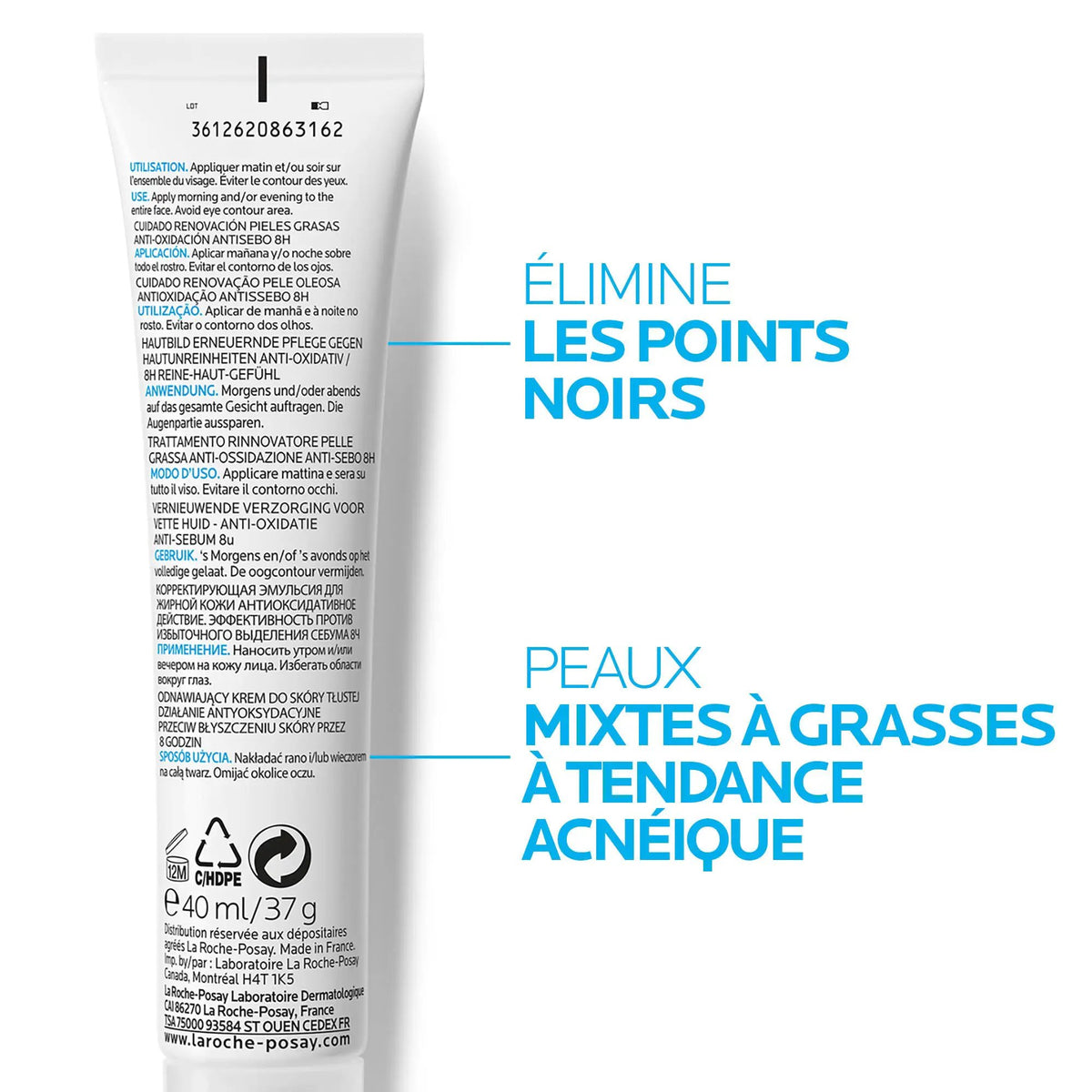 La Roche-Posay Effaclar K Anti-Recurrence Daily Fluid by Paris Pharmacy