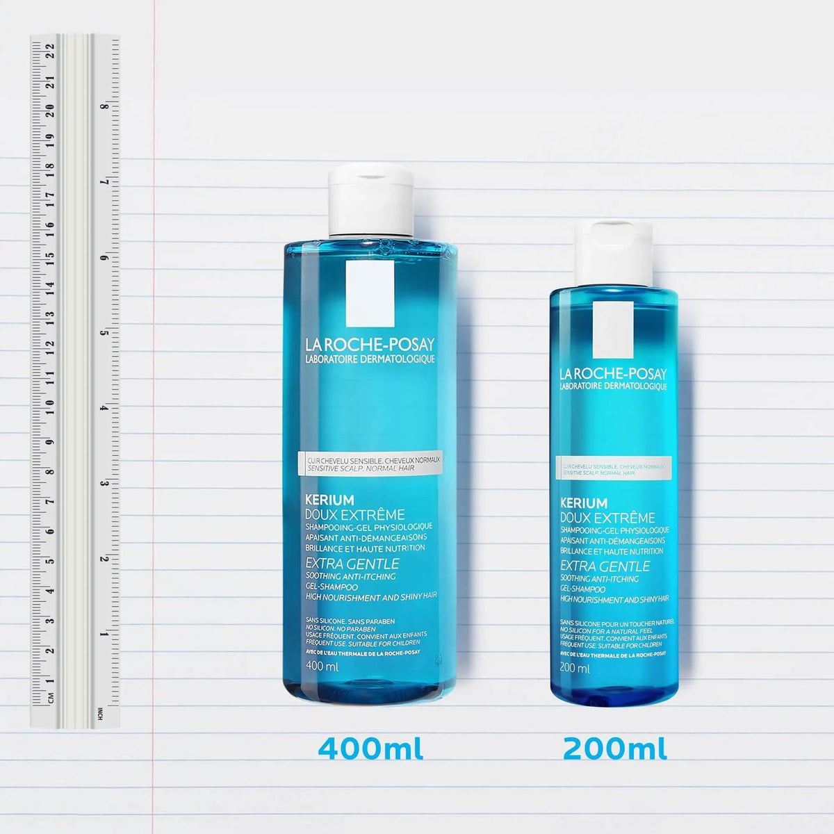 La Roche-Posay Kérium Gentle Shampoo for Sensitive Scalp by Paris Pharmacy