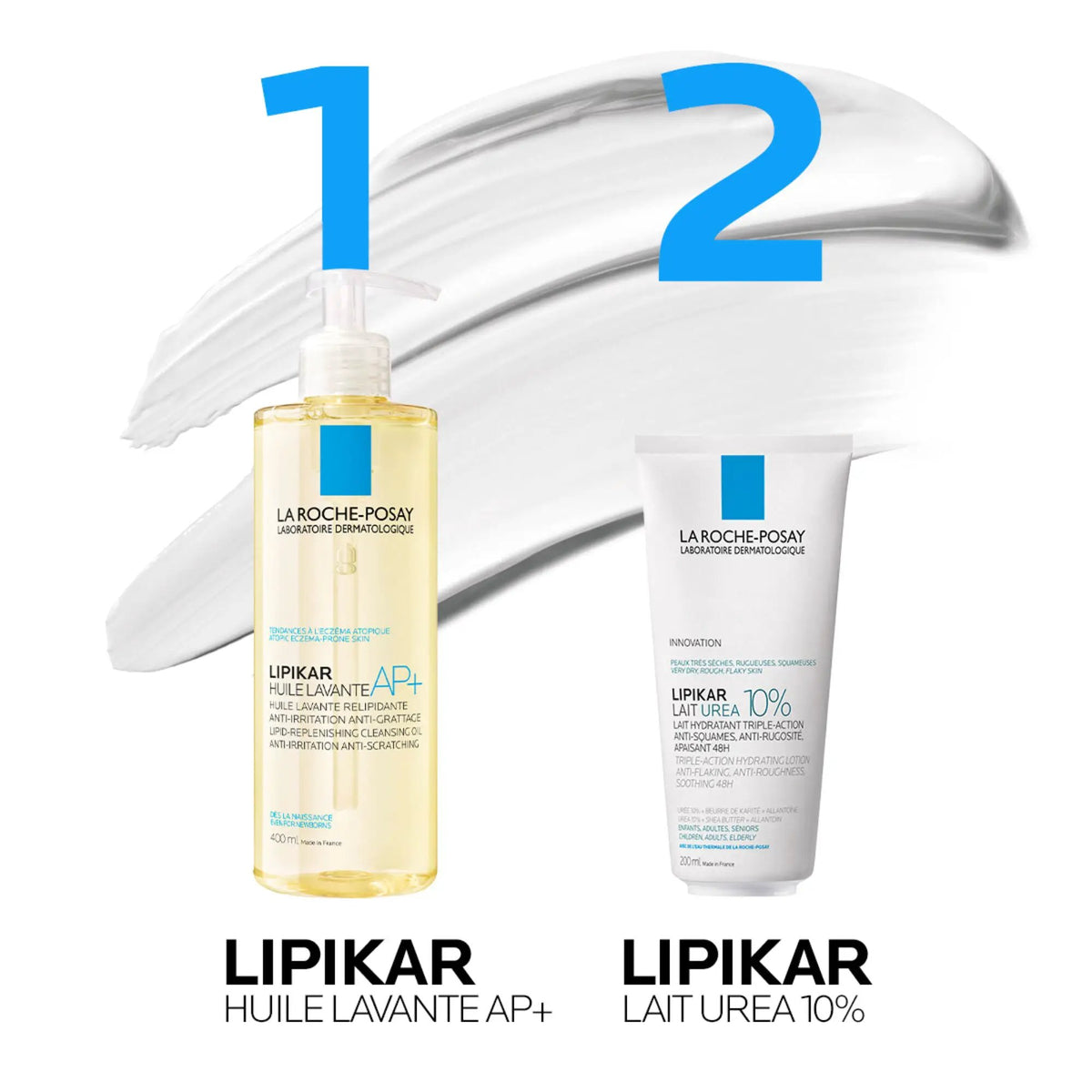La Roche-Posay Lipikar Urea 10% Body Milk by Paris Pharmacy