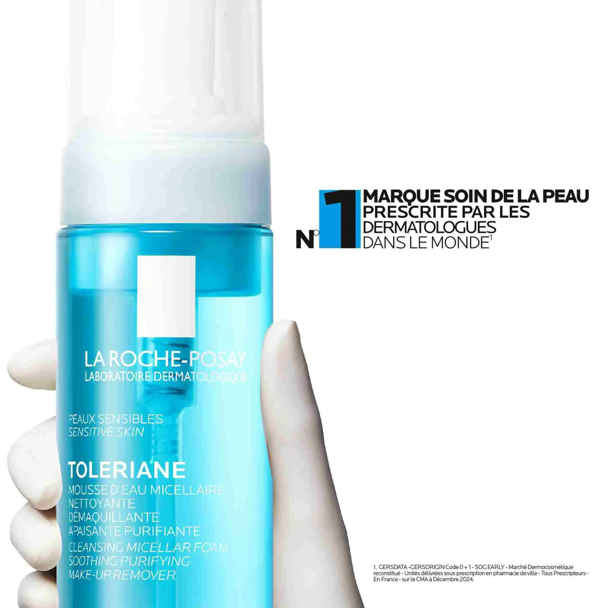 La Roche-Posay TOLERIANE Cleansing Micellar Water Foam by Paris Pharmacy