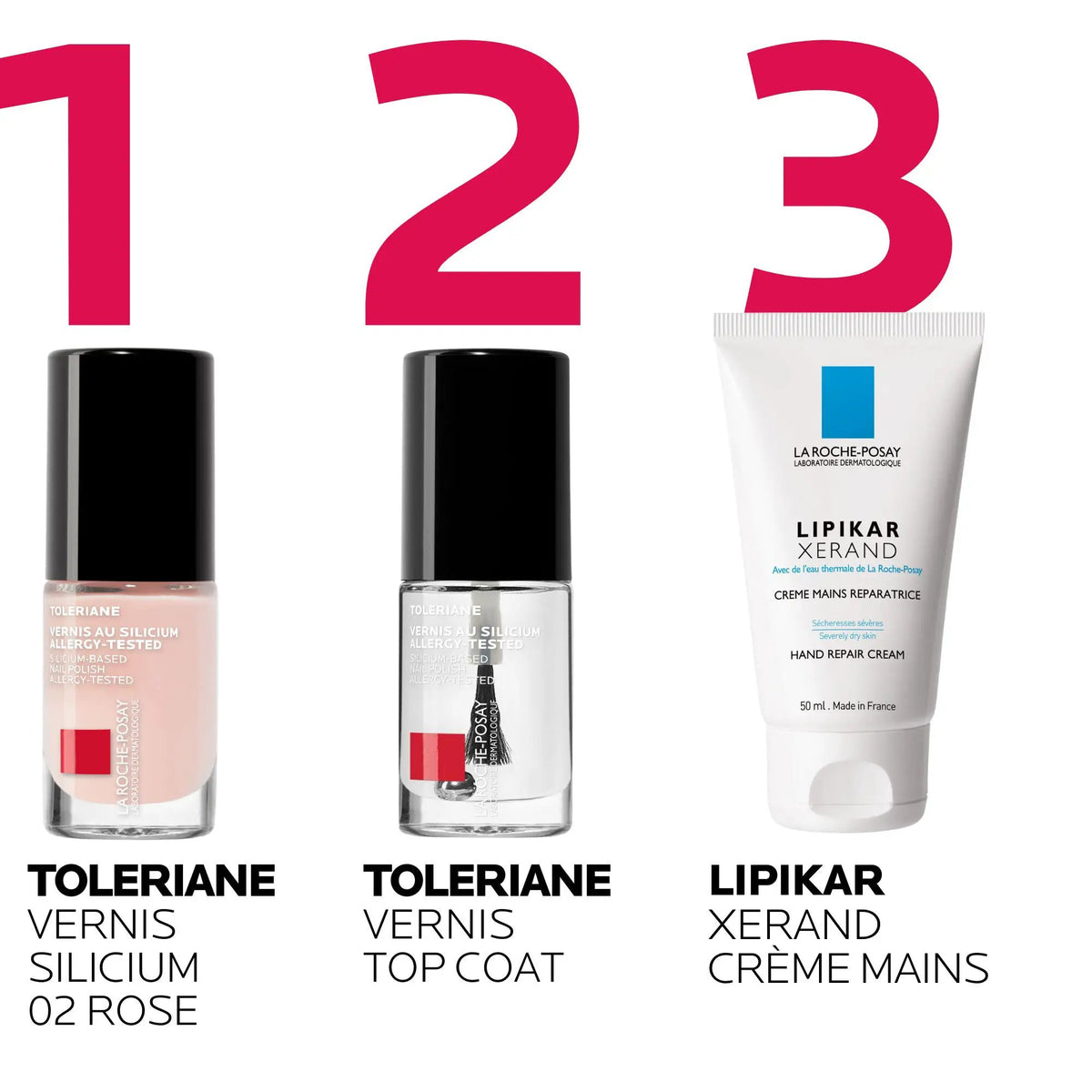 La Roche-Posay Toleriane Silicious 02 Pink Nail Polish by Paris Pharmacy