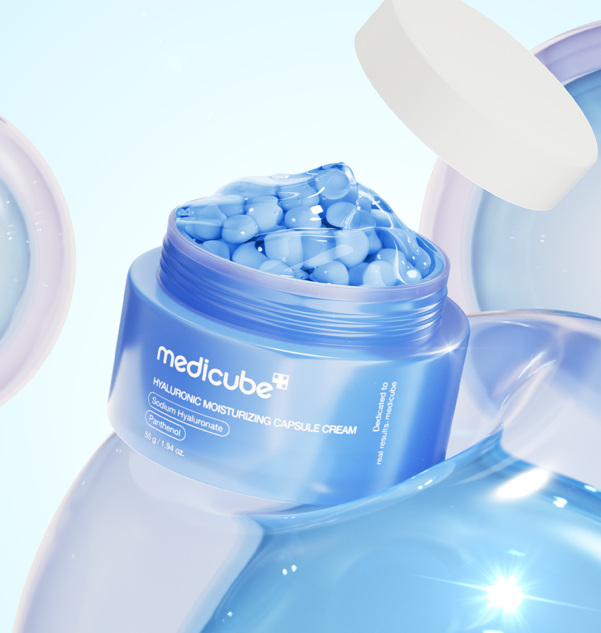medicube Hyaluronic Moisturizing Capsule Cream 55g by Seoulia
