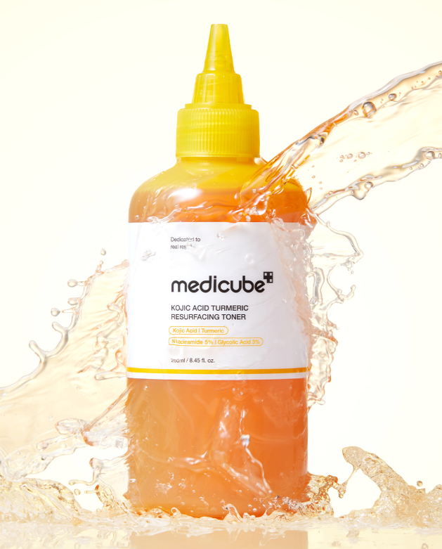 medicube Kojic Acid Turmeric Resurfacing Toner 250ml by Seoulia