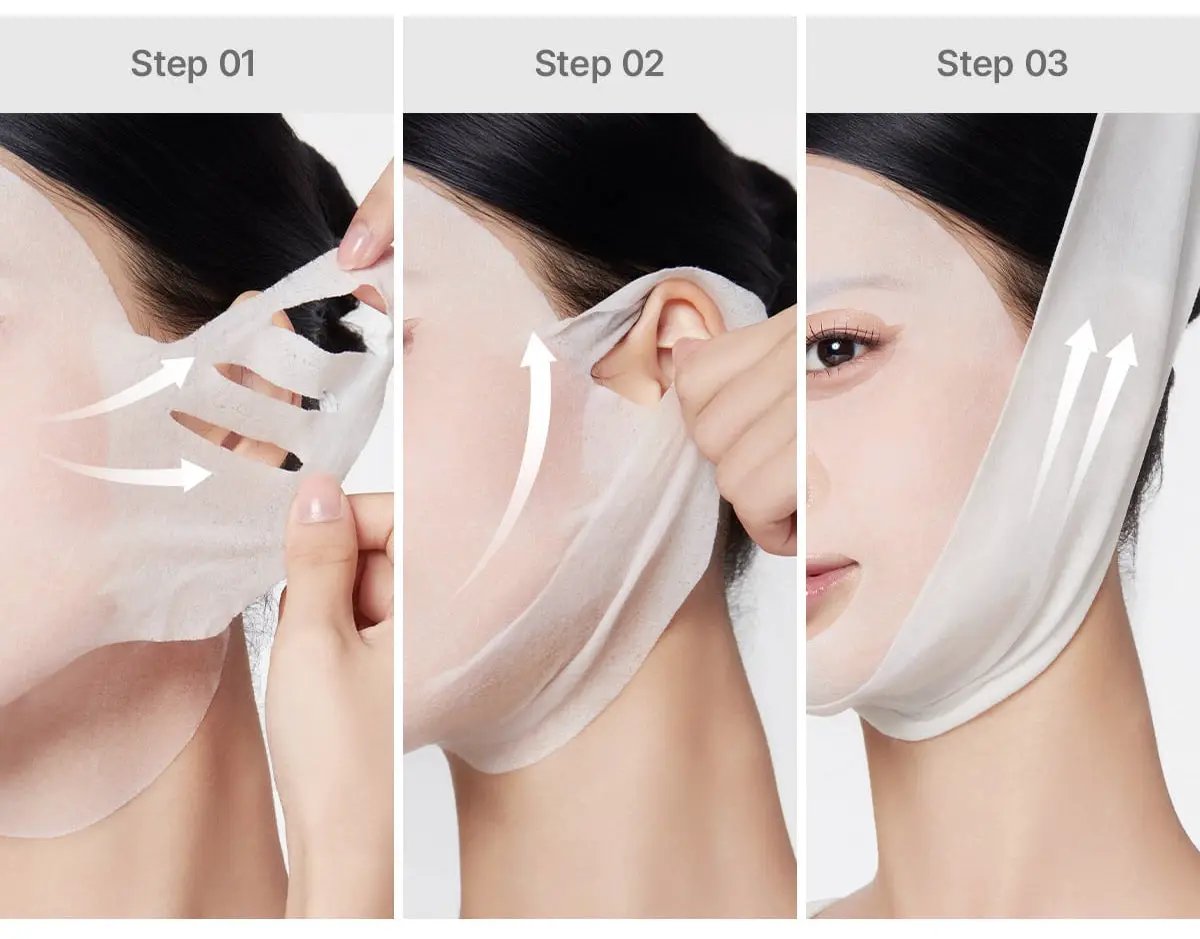 medicube PDRN PINK TENSION UP MASK SET 34g X 4ea by Seoulia