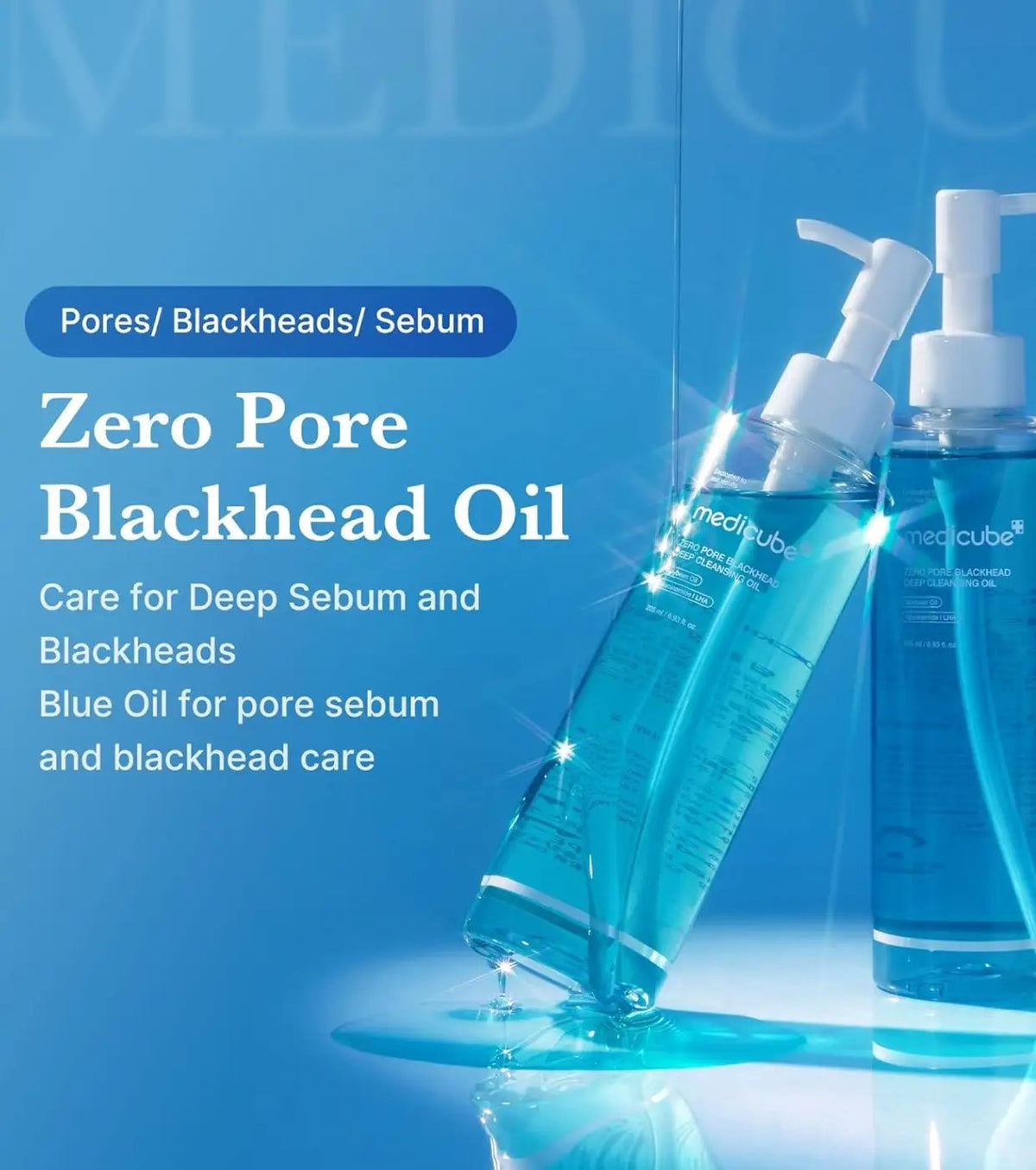 Medicube Zero Pore Blackhead Deep Cleansing Oil by AsiaBeautyMall