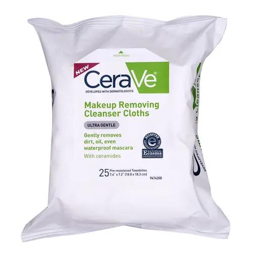 CeraVe Cleanser Cloths, Makeup Removing, Ultra Gentle by Pasteur Pharmacy
