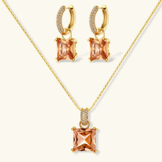 Golden Hour Geometric Set by Aurora Beauty