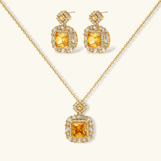 Golden Square Luxe Set by Aurora Beauty