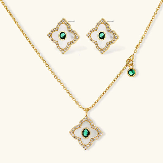 Emerald Bloom Set by Aurora Beauty