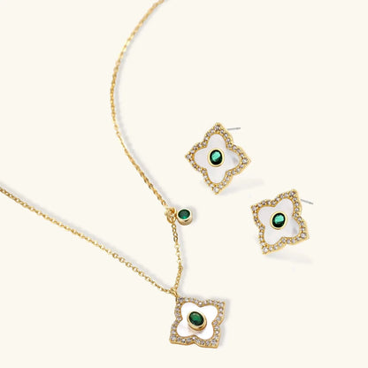 Emerald Bloom Set by Aurora Beauty