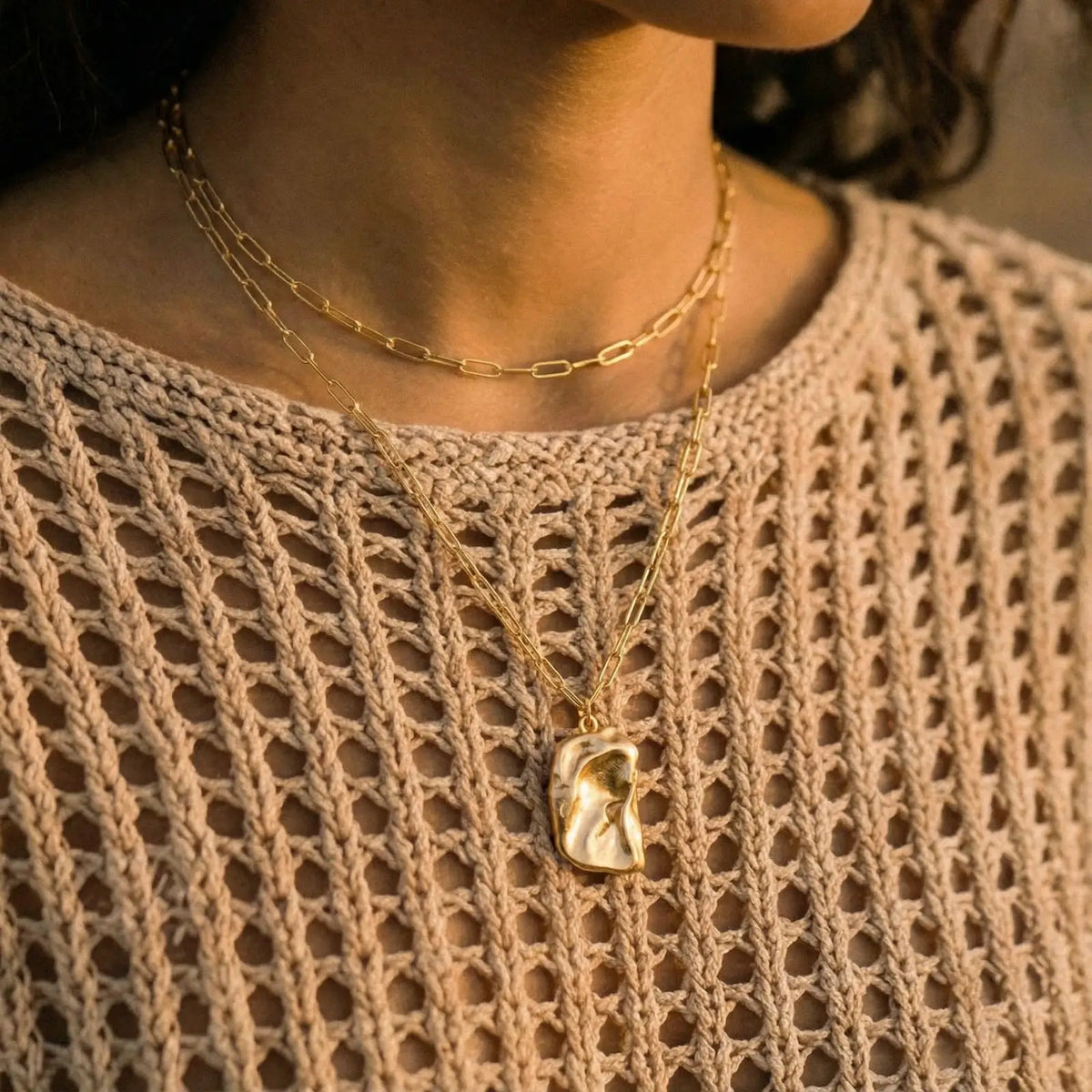 Molten Dreams Necklace by Aurora Beauty