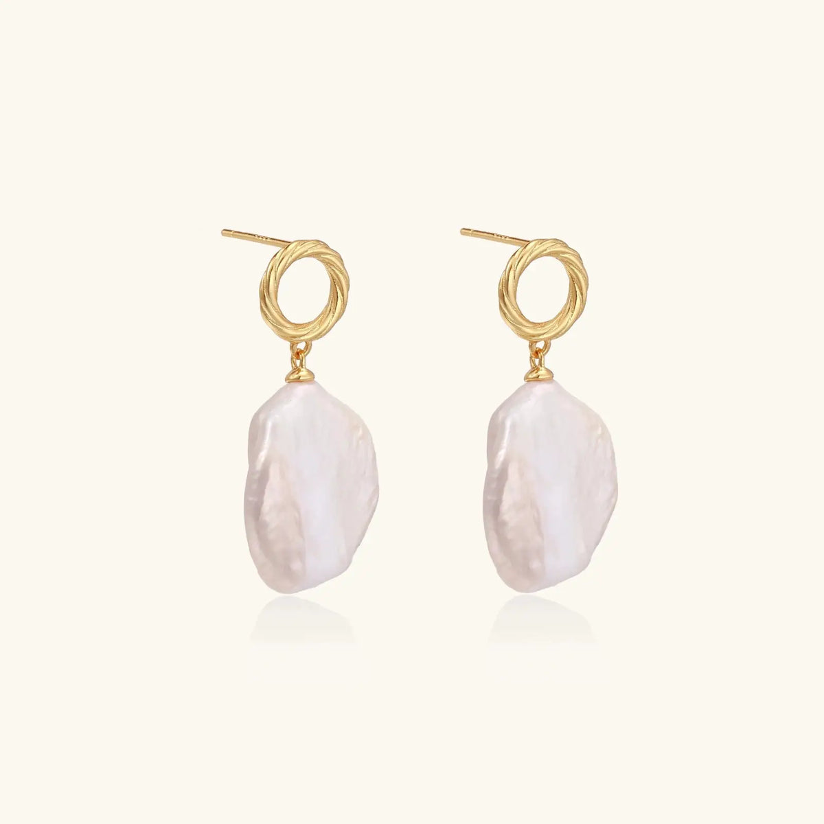 Pearl Glow Drop Earrings by Aurora Beauty