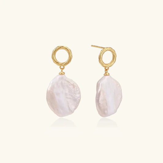 Pearl Glow Drop Earrings by Aurora Beauty