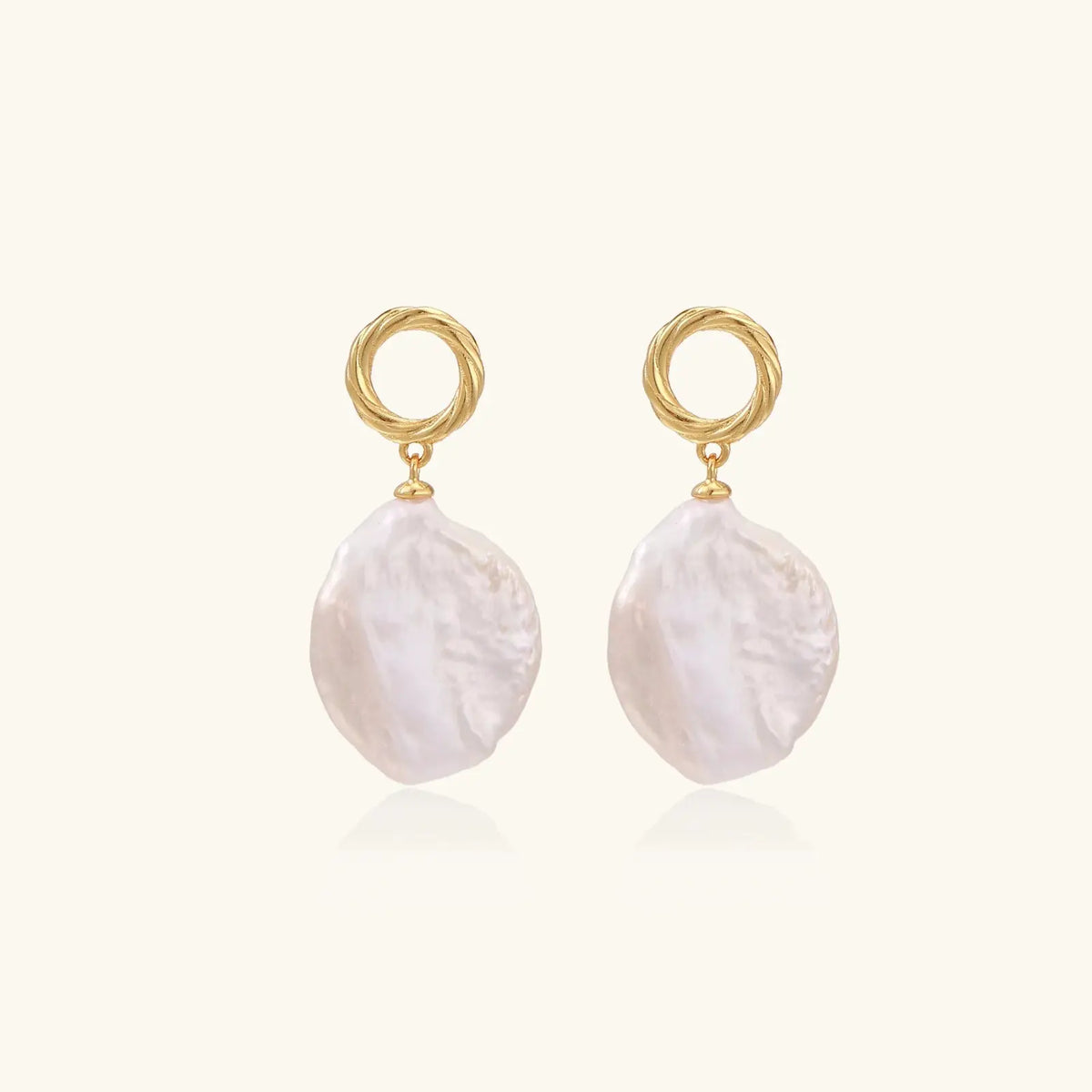 Pearl Glow Drop Earrings by Aurora Beauty