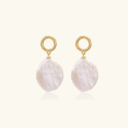 Pearl Glow Drop Earrings by Aurora Beauty