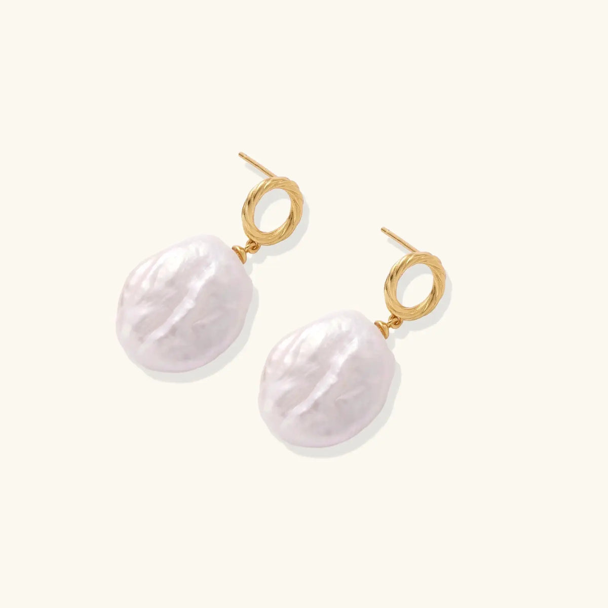 Pearl Glow Drop Earrings by Aurora Beauty