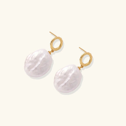 Pearl Glow Drop Earrings by Aurora Beauty