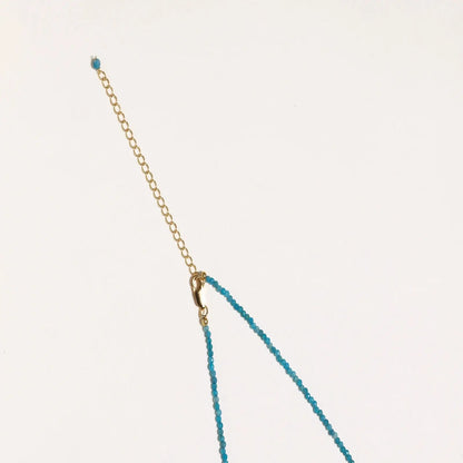 Apatite Dreams Pearl Necklace by Aurora Beauty