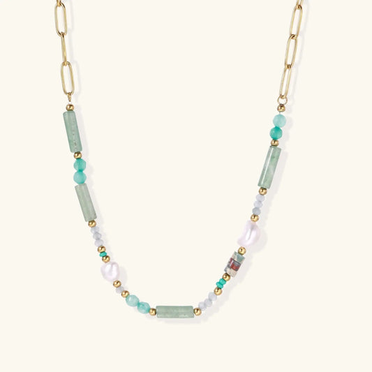 Seafoam Dreams Necklace by Aurora Beauty