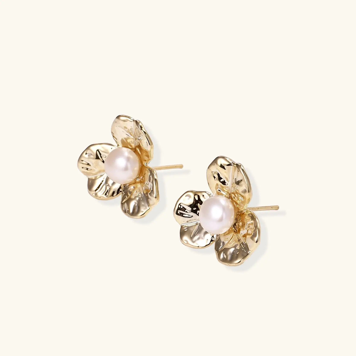 Bloom Pearl Studs by Aurora Beauty