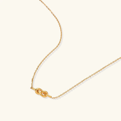 Unity Knot Necklace by Aurora Beauty