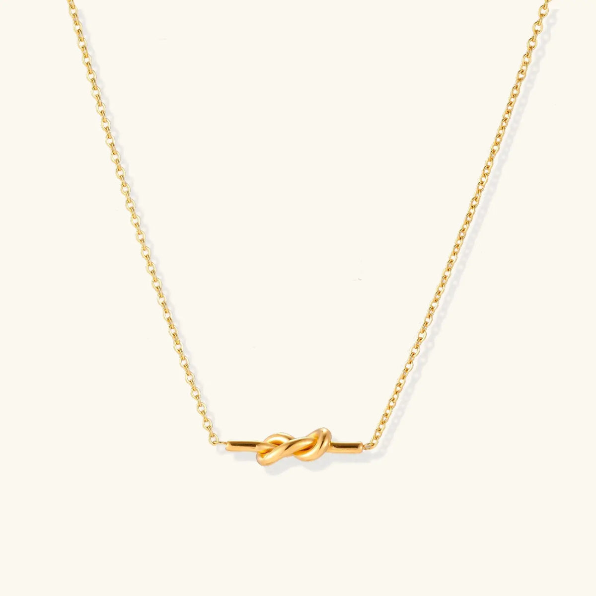 Unity Knot Necklace by Aurora Beauty