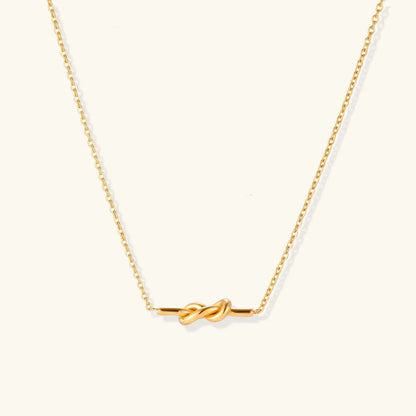 Unity Knot Necklace by Aurora Beauty