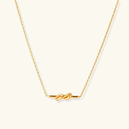 Unity Knot Necklace by Aurora Beauty