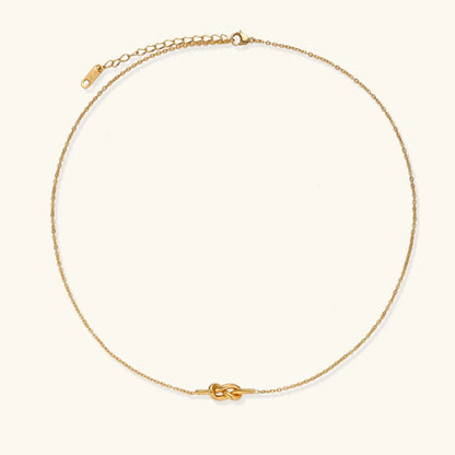 Unity Knot Necklace by Aurora Beauty