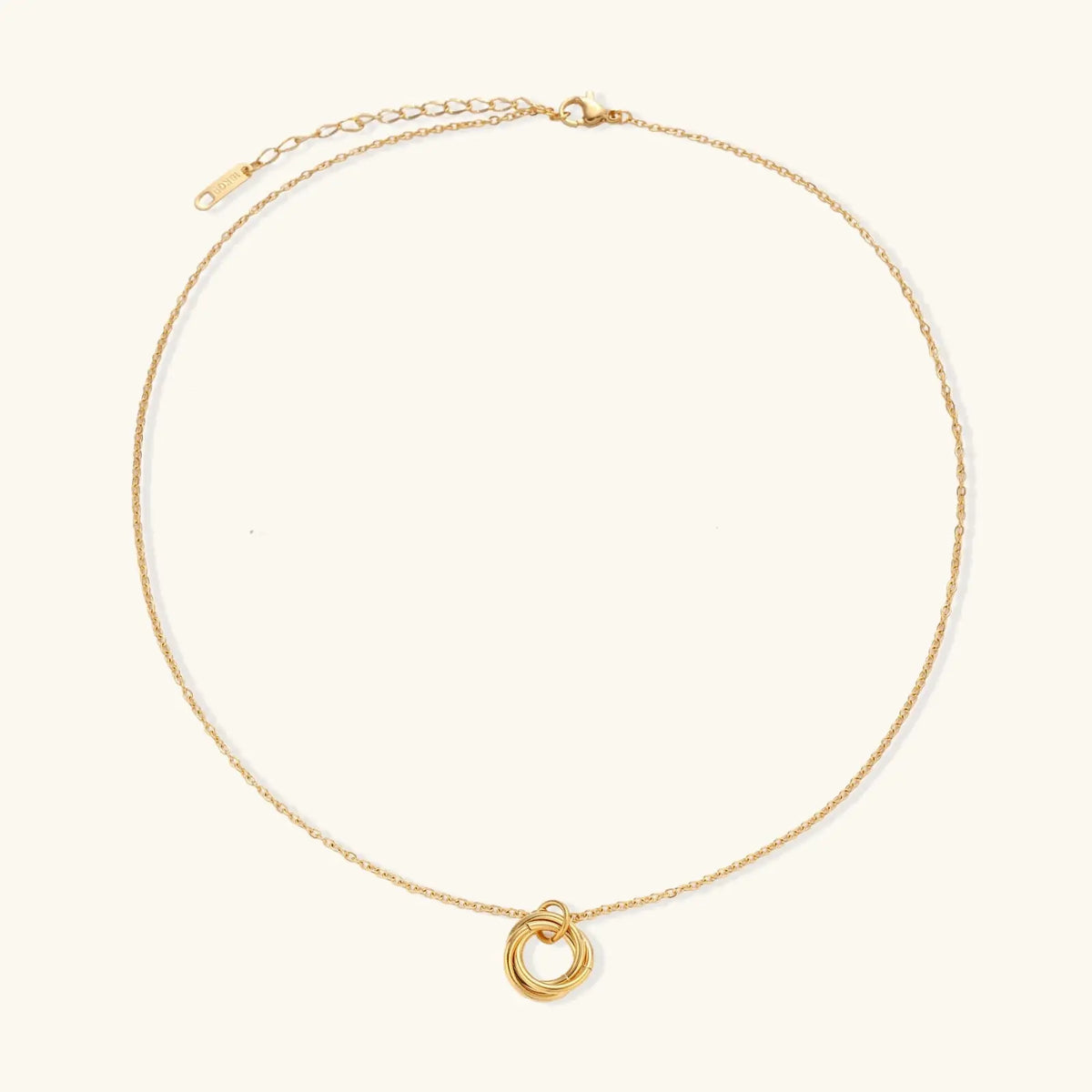 Twisted Harmony Necklace by Aurora Beauty