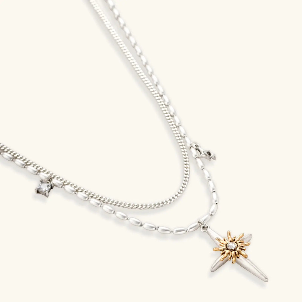 Celestial Cross Layered Set by Aurora Beauty