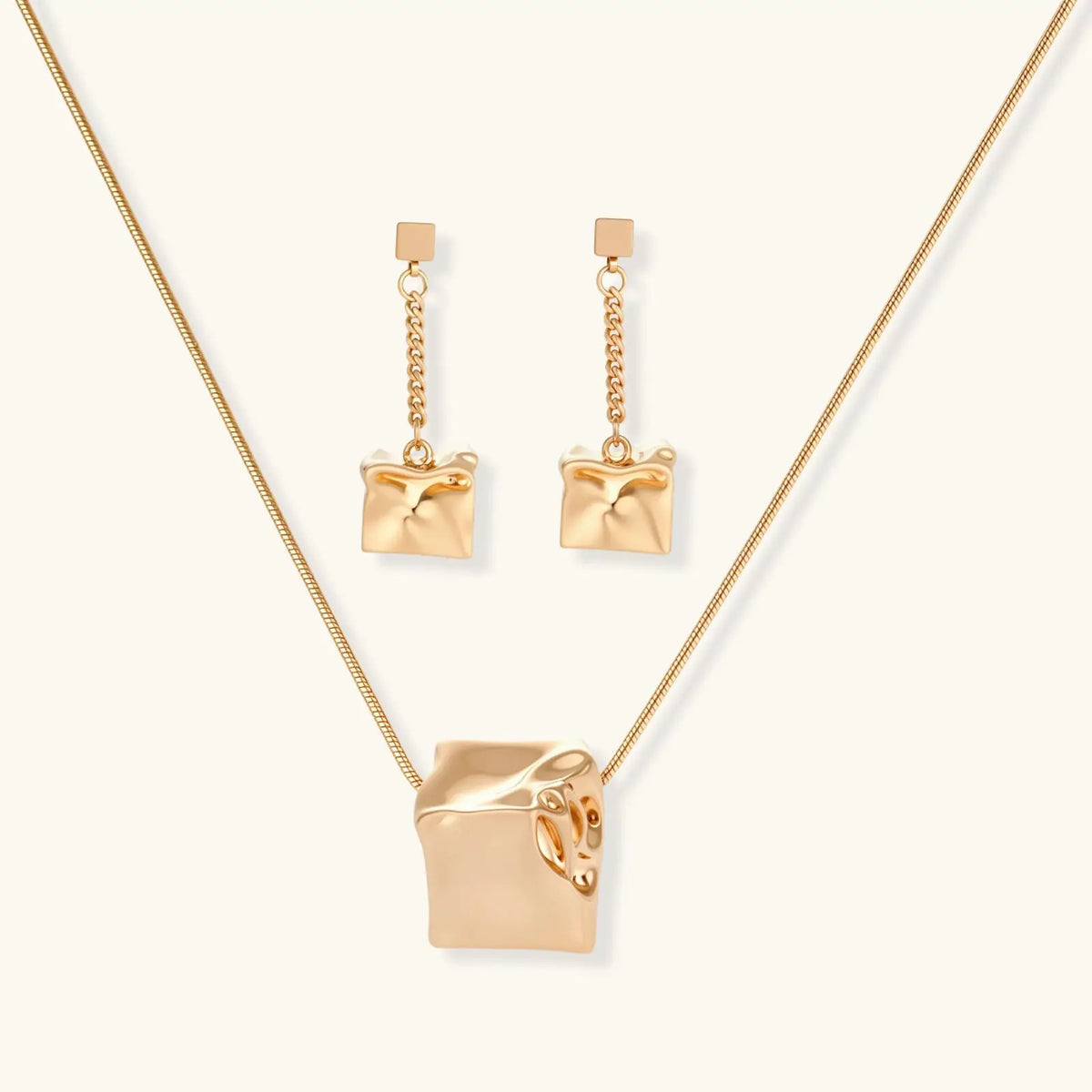 Crumpled Cube Set by Aurora Beauty