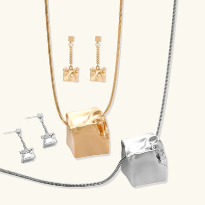 Crumpled Cube Set by Aurora Beauty
