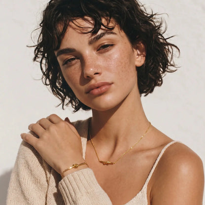 Unity Knot Necklace by Aurora Beauty