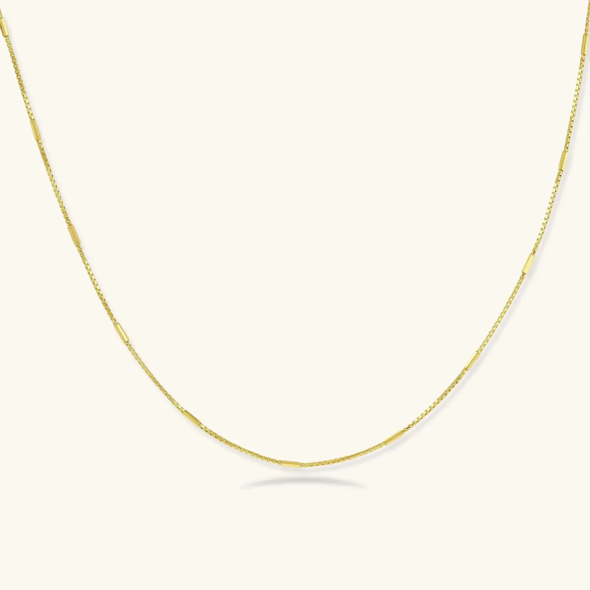Golden Minimalist Chain by Aurora Beauty