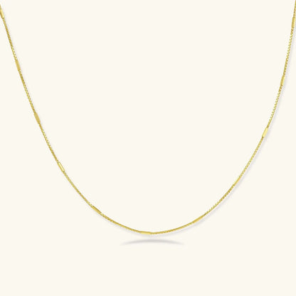 Golden Minimalist Chain by Aurora Beauty