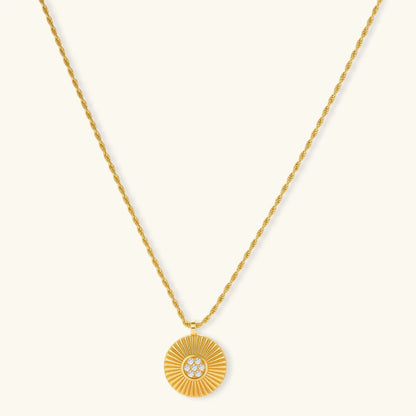 Sunburst Radiance Necklace by Aurora Beauty