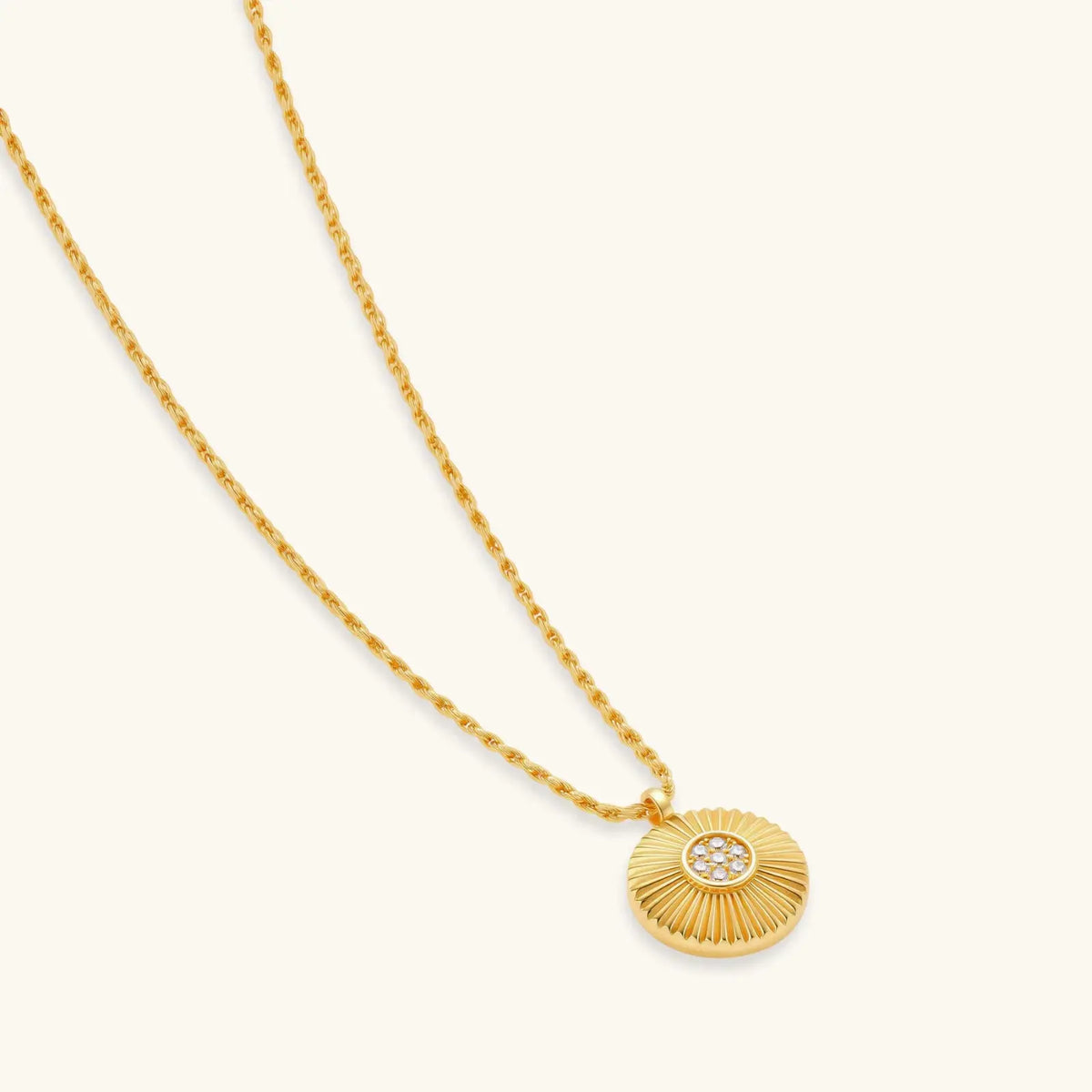 Sunburst Radiance Necklace by Aurora Beauty